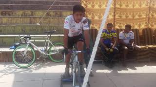 Cyclist Qasim Bhatti Punjab Games Lahore Pakistan 2019 screenshot 3