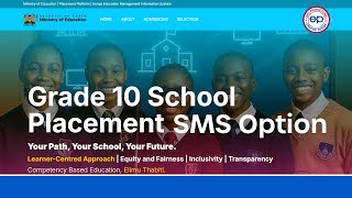 How to Check Grade 10 School Placement using the SMS Option [Step-by-Step Guide]
