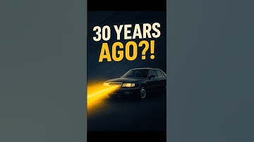 Adaptive Cruise Control Was in Cars 30 Years Ago 😳🚗💨