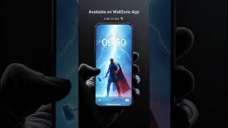 Thor Thunder &amp; Lightning Mjolnir Hammer Smash Live Wallpaper For Android ⚡🔨 #shorts
