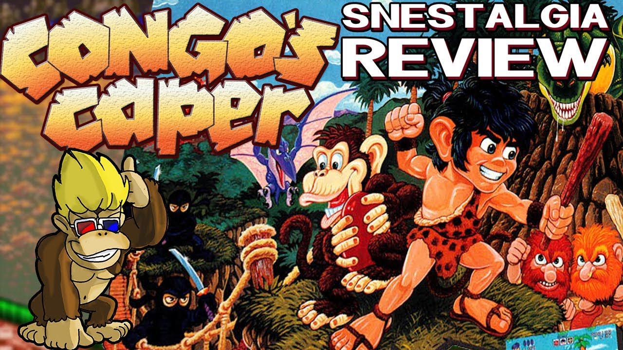 Congo's Caper - jogo do macaquinho no super nintendo - snes 