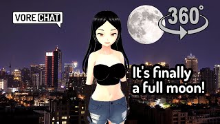 A night of the full moon! - (Absorption) (360º Video) - Full version in patreon
