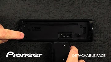 How To - DEH-X6700BT - Detachable Face