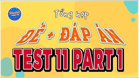 V1.90🔴 Luyện thi toeic mỗi ngày - Toeic listening test 11 - part 1 - Thaki toeic 900