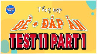 V1.90🔴 Luyện thi toeic mỗi ngày - Toeic listening test 11 - part 1 - Thaki toeic 900