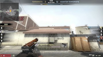 CSGO - Tec-9 4hp Ace + 1v3 Clutch