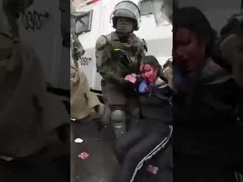 Chilean student injured as protests against President Kast turn violent