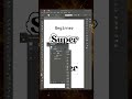 Text outline Trick in illustrator #illustrator #tricks