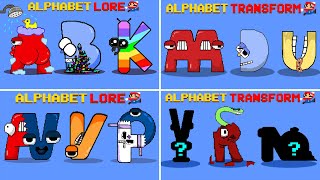 Alphabet Lore But Something is WEIRD - All Alphabet Lore Meme #17 | Game Animation