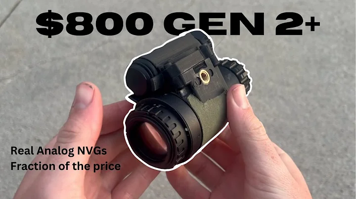 Gen 2+ / Gen 3 Night Vision for under $800: How to build cheap analog NVGs