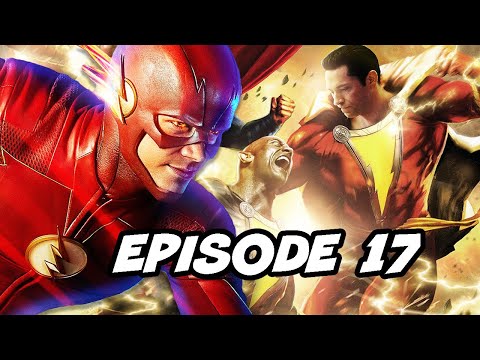 The Flash Season 5 Episode 17 - Shazam Easter Eggs and References Breakdown
