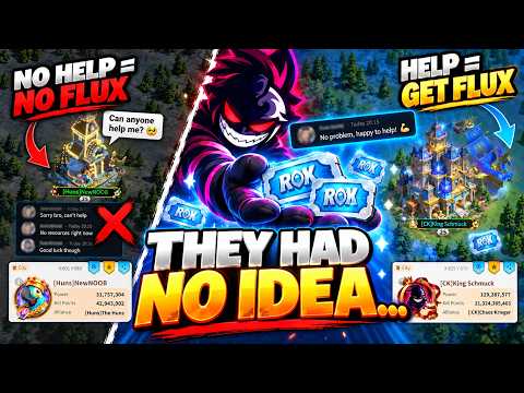 I Went Undercover as a NOOB in Rise of Kingdoms & Gave Flux Away...