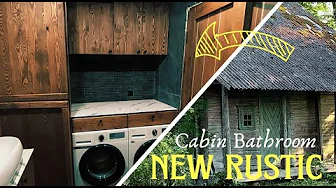 BATHROOM RENOVATION TIMELAPSE | From Start to Finish In 2 MONTHS | Log Cabin