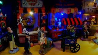 Lemax Spookytown 2023 - Our huge Halloween Spooky Town display from the UK
