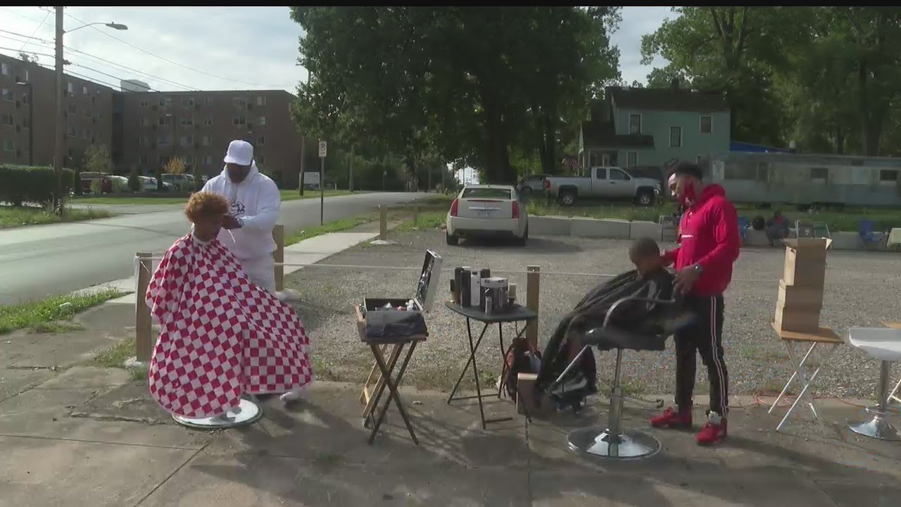 Sharing love with community, kids get free haircuts at Barber’s