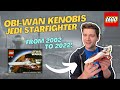Lego Star Wars Obi-Wan Kenobi’s Jedi Starfighter: Comparing 2002 to 2022