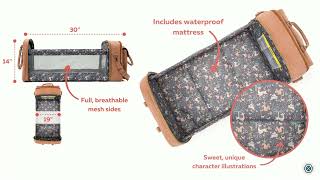 Pod™ Diaper Bag Changing Station & Travel Cot