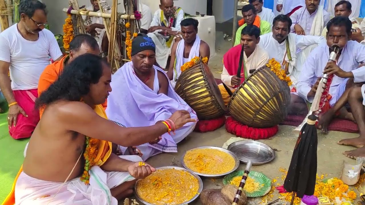 श्री बासुदेव महाराजजी के द्वारा ग्राम छिंदगांव(बोगर) में नया सिर बनाने का कार्यक्रम8819927403 part 5