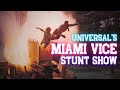 Universal&#39;s DANGEROUS Criminal Stunt Show | The Miami Vice Action Spectacular