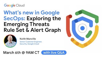 What’s New in Google SecOps: Explore the Emerging Threats Rule Set & Alert Graph