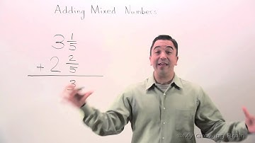 Fractions: Adding Mixed Numbers Example 1 / My Growing Brain