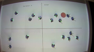 Controllability and Stabilization for Herding a Robotic Swarm using a Leader: A Mean Field Approach