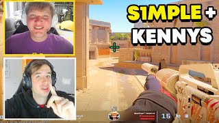 KENNYS: S1MPLE YOU WANNA PLAY AWP?? S1MPLE & KENNYS PLAY FACEIT FPL TOGETHER!! CS2
