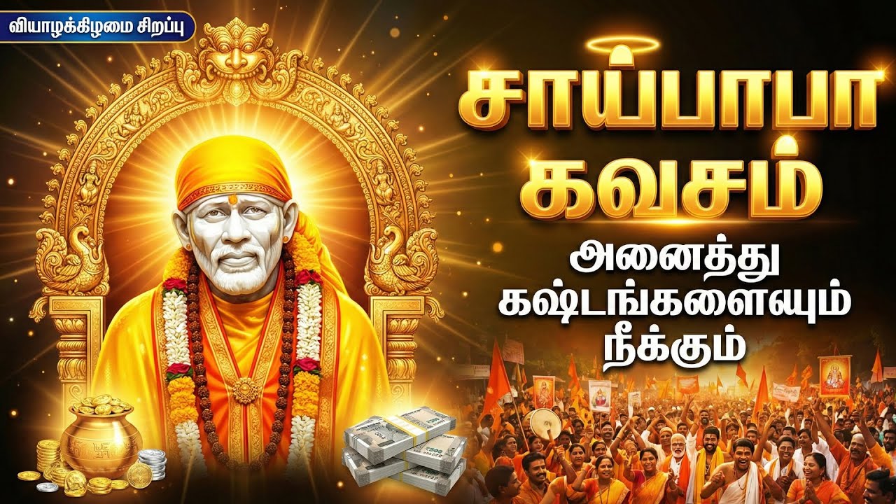 Thursday Special Shirdi Sai Baba Bakthi Padalgal | Sai Suprabhatam 🙏 | Sai Baba Tamil Bhakti Songs