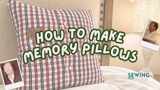 Details How to Make a Memory Pillow from a Shirt | Beginner Sewing Tutorial News