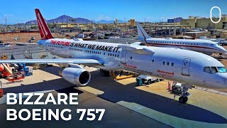A Look At Honeywell’s Bizarre Boeing 757 Flight Test Aircraft