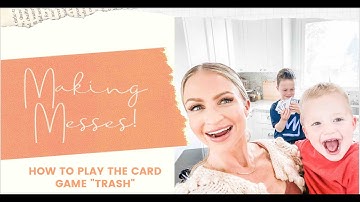 How to play "Trash" card game (aka "garbage")