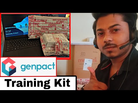 welcome Kit Genpact | genpact welcome kit | genpact training kit | genpact training #genpact