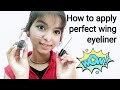 How to apply perfect wing liner ❤️❤️❤️