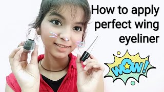 How to apply perfect wing liner ❤️❤️❤️