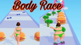 Body Race part 1! gameplay all levels - android , iOS screenshot 4
