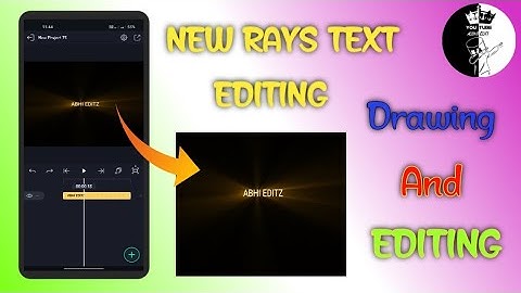 Instagram Trending video Editing || Rays Effect + Drawing Text Editing ||  Alight motion Editing New