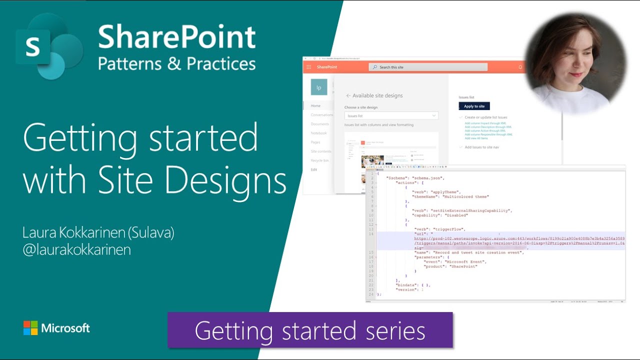 Getting started with Site Designs in SharePoint Online