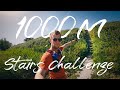 1000M Stairs Challenge | Hill run training in the Netherlands