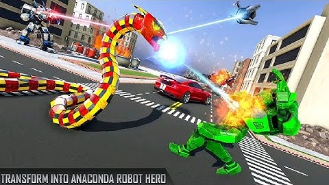 Anaconda Robot Car Transformation