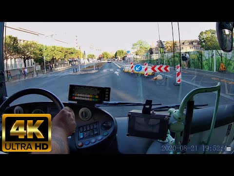 Bus 104 - UHD 4k - Retour au dépôt depuis Ecole Vétérinaire de Maisons-Alfort