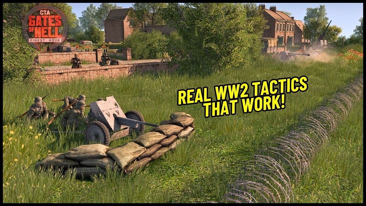 Я использовал НАСТОЯЩУЮ немецкую тактику времен Второй мировой войны, и это сработало! | Врата ад...
