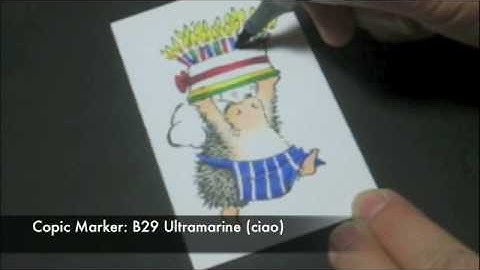 Tutorial 02 - Copic coloring part 2