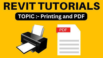 PDF and Print in Revit || हिन्दी में सीखें || #bimgyan #revit