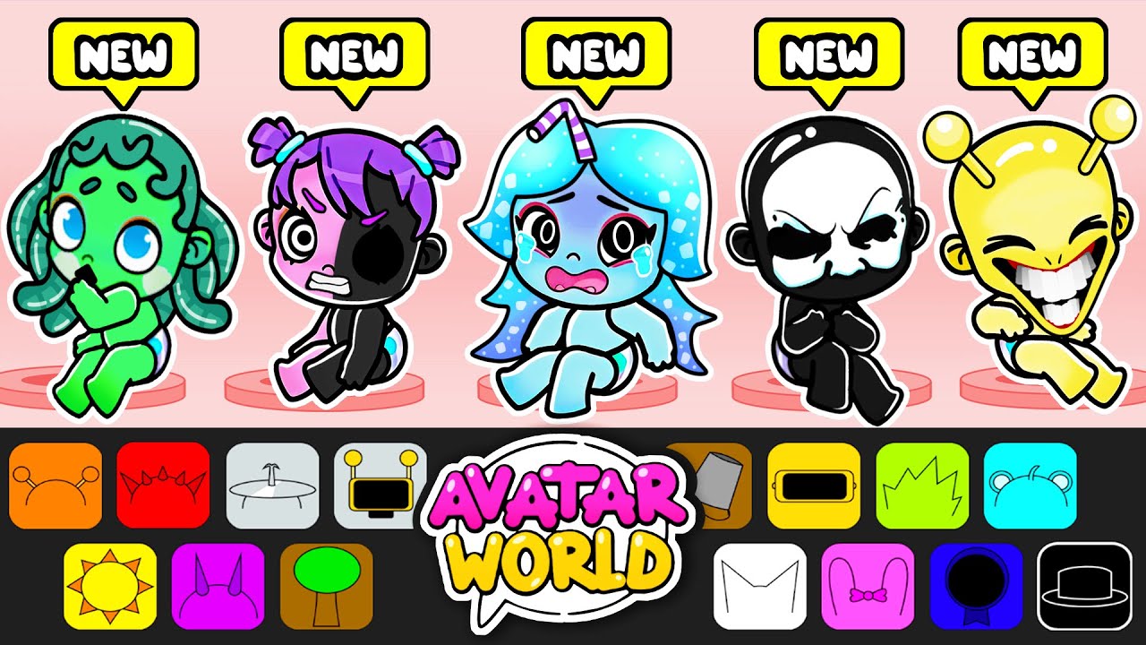 Спрунки Пятерняшек Разделили При Рождении! Sprunki Incredibox в Avatar World!