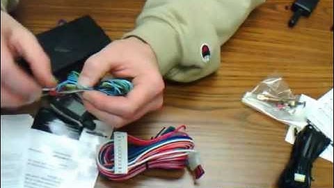 Car Alarm and Remote Start Wiring In Detail