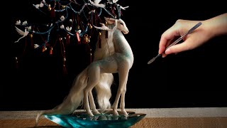 Creating a Mythical Creature with Polymer Clay / Epoxy resin