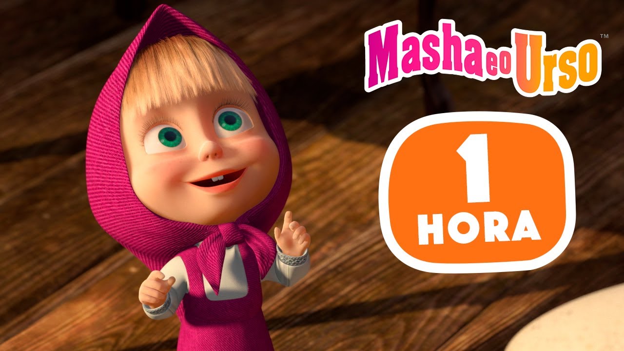 Masha e o Urso 👱‍♀️🐻 🥳 Felicidade de verão 🤩 Compilação 20 🎬 1 hora de desenhos animados