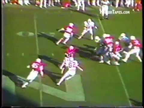 1984 Nebraska vs Oklahoma State Shane Swanson 49-y...