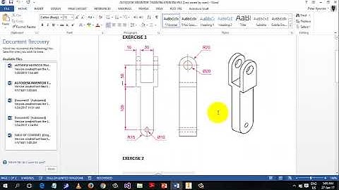 VIDEO 11 - MACHINE DESIGN WITH AUTODESK INVENTOR - WORKING WITH PART FEATURES   PART 1