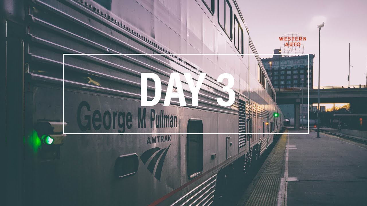 Amtrak Superliner I LOWER LEVEL Roomette - Southwest Chief Day 3